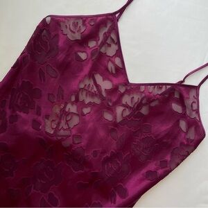 Victoria’s Secret Gold Label Floral Tulle Teddy Medium